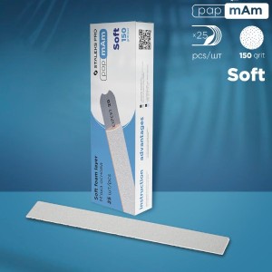 STALEKS Λευκές Λίμες Μίας Χρήσης PapmAm EXPERT 20 150 grit 25 τεμάχια DFCE-20-150/25w