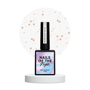 NAILSOFTHENIGHT Bronze Snow top,10ml