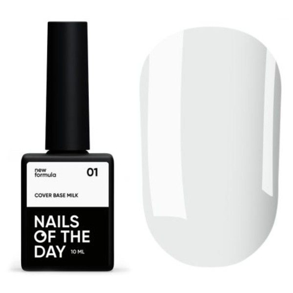 NAILSOFTHEDAY Cover base milk 01,10ml