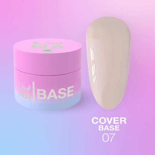 Luna Cover Base nr7,13ml,30ml