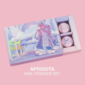 Luna set of Afrodita nail rubs 6 pieces