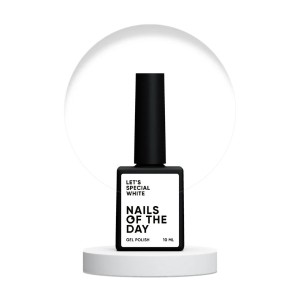 NAILSOFTHEDAY Gel polish Let's special White,10ml