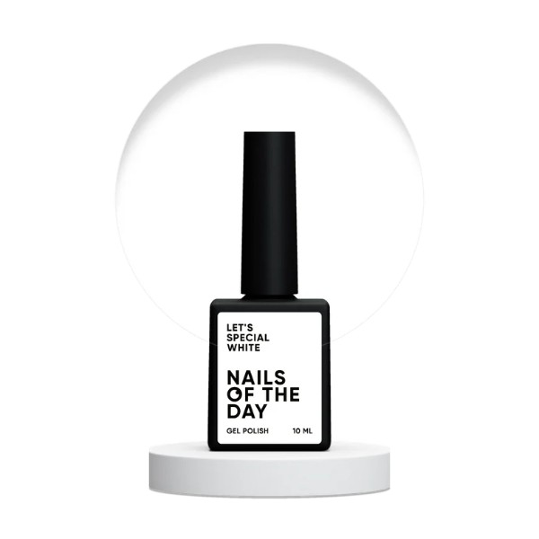 NAILSOFTHEDAY Gel polish Let's special White,10ml