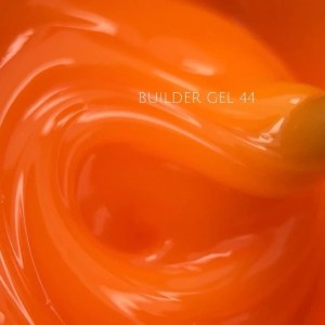 NAILSOFTHEDAY Builder Gel 44 — orange gel for nail extensions, 15 ml