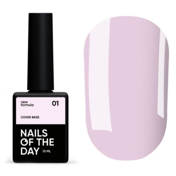 NAILSOFTHEDAY Cover base 01,10ml