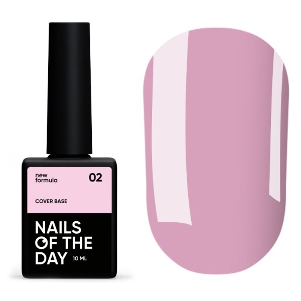 NAILSOFTHEDAY Cover base 02,10ml