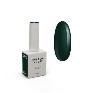 NAILSOFTHEDAY Gel Polish Forest — dark green gel polish, one-coat coverage, 10 ml