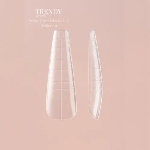 Trendy nails Upper Forms F3 Ballerina, 140 pcs