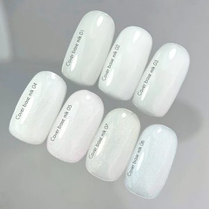 NAILSOFTHEDAY Cover Base Milk 02 — classic milky nail base, 30 ml