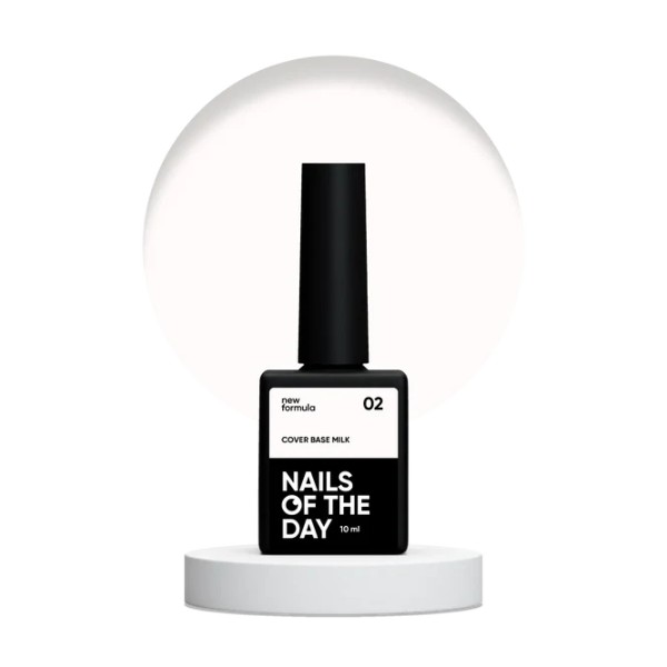 NAILSOFTHEDAY Cover base milk 02,10ml