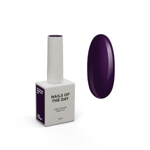 NAILSOFTHEDAY Gel Polish Montana — dark purple gel polish, one-coat coverage, 10 ml