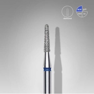 Φρέζα Διαμαντιού Κωνοειδής (Frustum) 1,8 mm (Μπλε – EXPERT) 8 mm