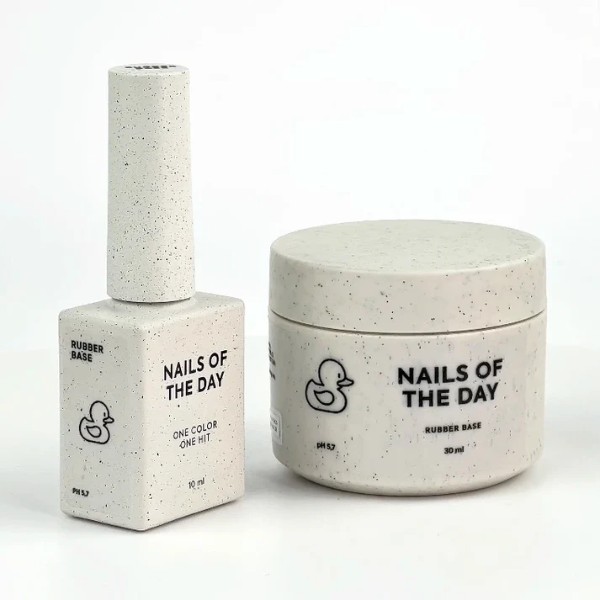 NAILSOFTHEDAY Rubber Base – rubber nail base, 30 ml