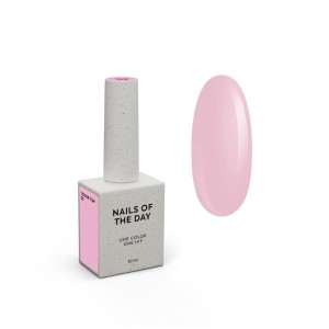 NAILSOFTHEDAY Color top 02 - pink nude top without sticky layer for nails, 10 ml