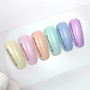 NAILSOFTHEDAY Gel Polish Cashmere — pastel lilac gel polish with one-coat coverage, 10 ml