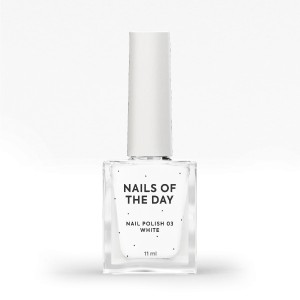 NAILSOFTHEDAY Nail Polish 03 White 11ml